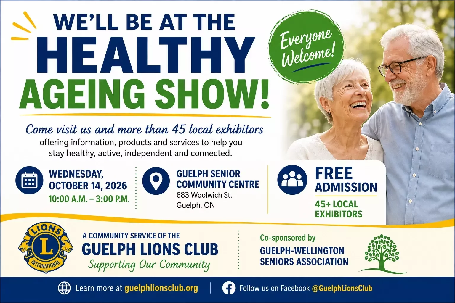 Healthy Ageing Show Flyer